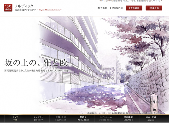 ノルディック馬込南坂フォレステア(東京都)(フリージアハウス)