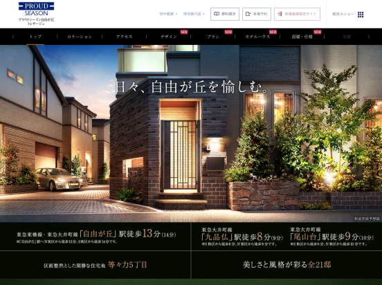 プラウドシーズン自由が丘トレサージュ（東京都）（野村不動産）